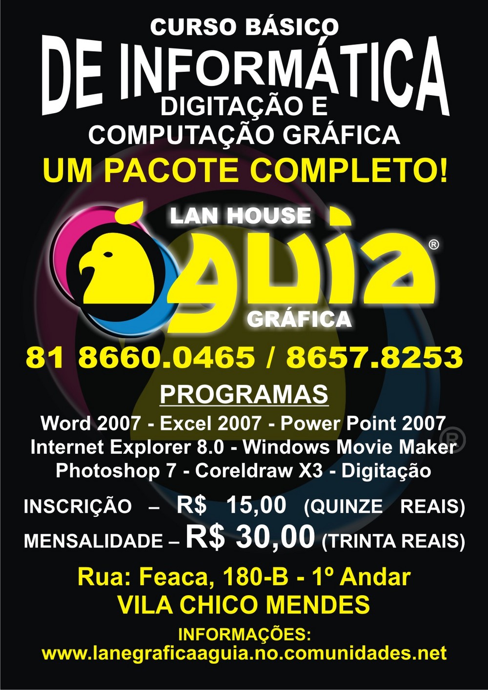 curso panfleto
